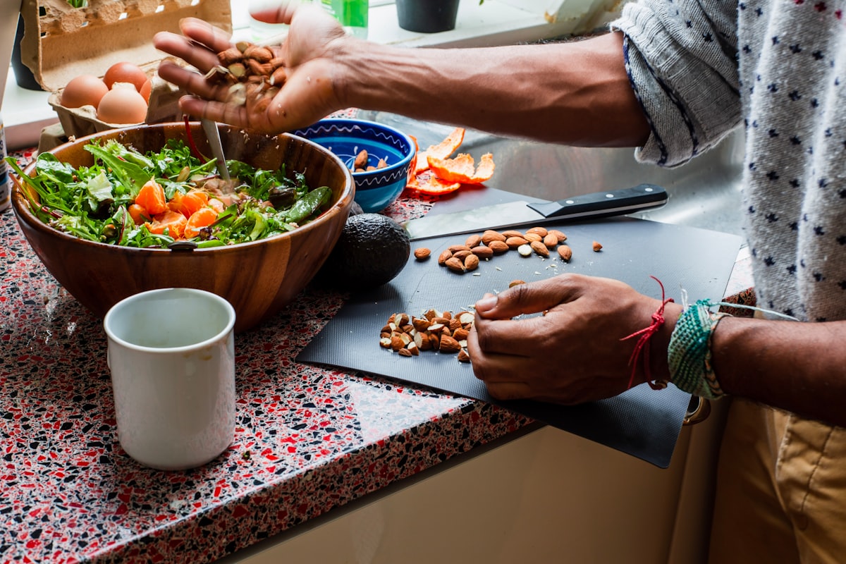 Nutritious foods for stress management